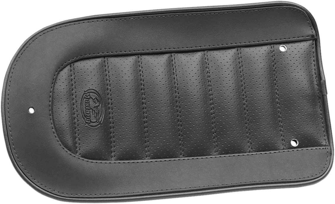 MUSTANG 1405-0283 Fender Bib - Tuck and Roll - Black - HD Softail '18-'21