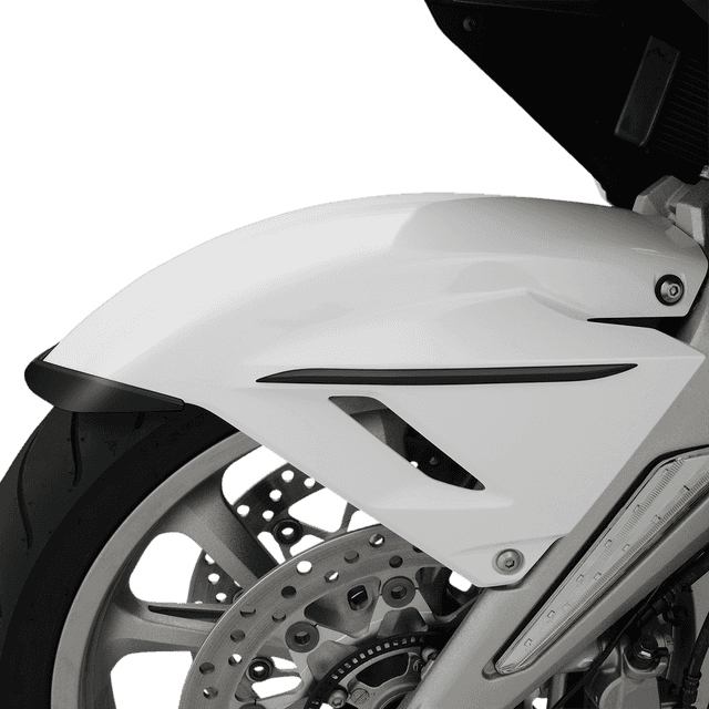 SHOW CHROME 1405-0297 Fender Side Accent - Front - Black — image 2 of 2