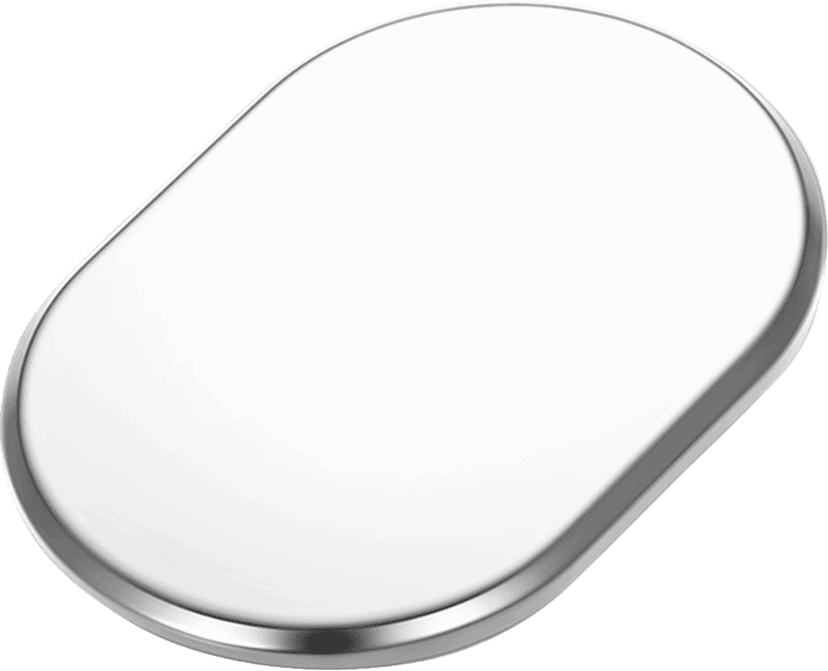 FIGURATI DESIGNS 1405-0357 Antenna Cover - Left Rear Fender - Smooth - Chrome — image 2 of 2