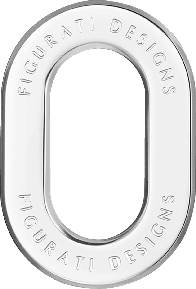 FIGURATI DESIGNS 1405-0362 Antenna Ring - Left Rear Fender - Smooth - Chrome — image 1 of 2