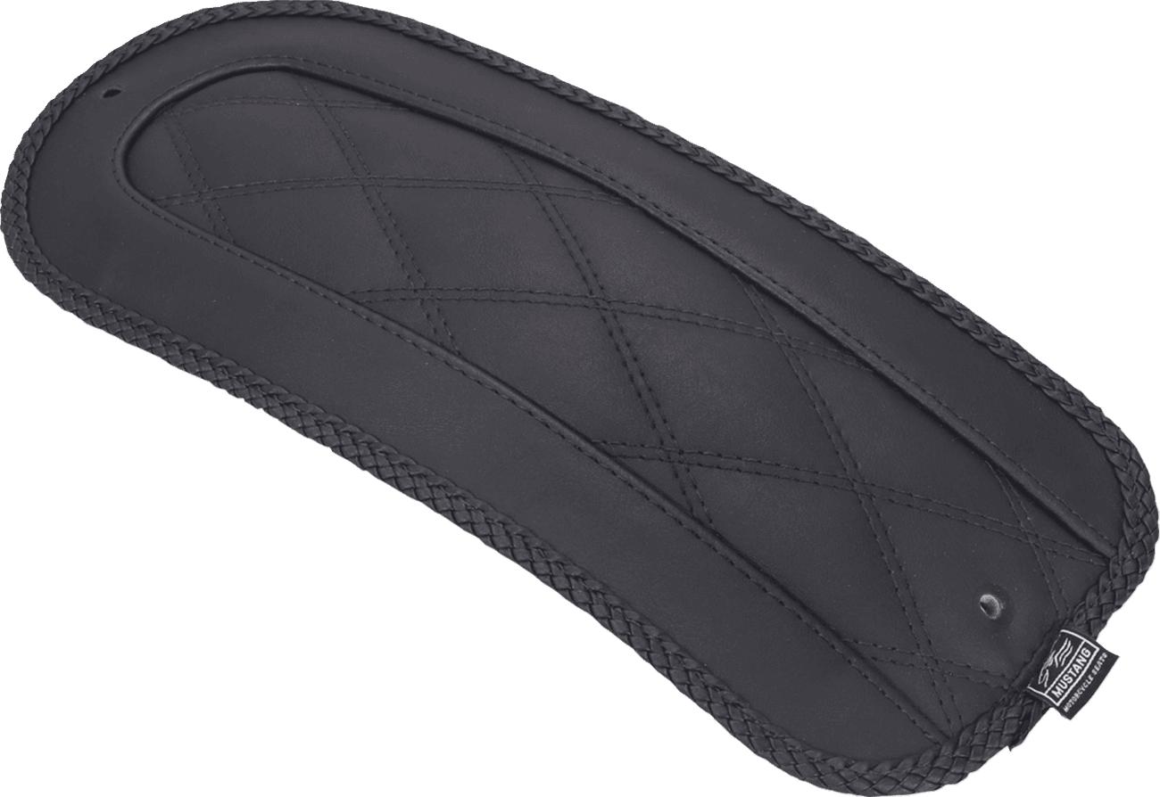 MUSTANG 1405-0371 Fender Bib - Double Diamond - Black - HD Sportster