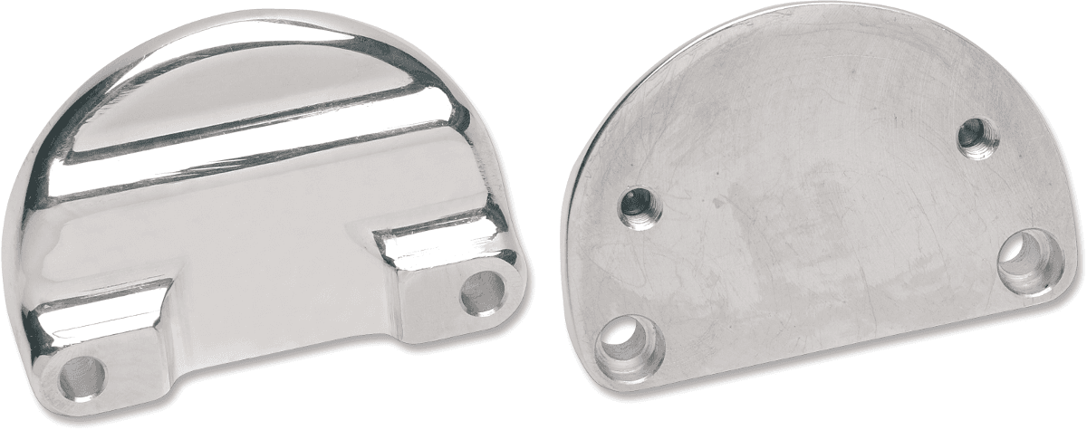 DRAG SPECIALTIES 1410-0021 Fender-To-Fork Adapters - Chrome