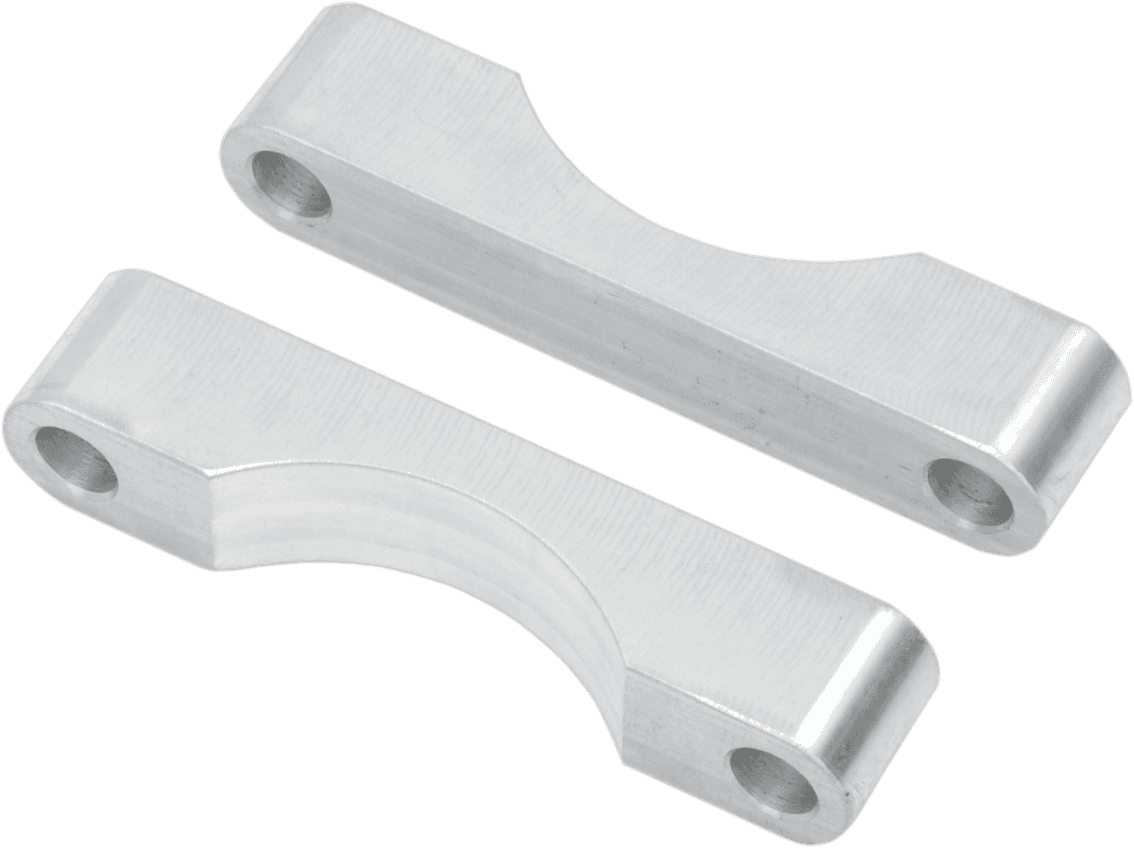 KLOCK WERKS 1410-0023 WFB Benchmark Bagger Front Fender Blocks - For all 23"/26" Tire Hugger/Benchmark - Satin