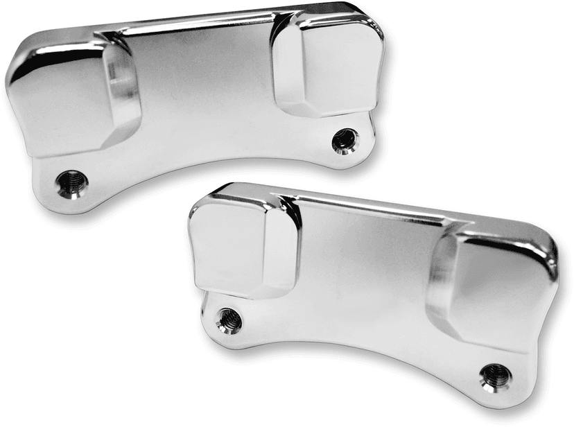 DRAG SPECIALTIES 1410-0097 Fender-To-Fork Adapters - Chrome