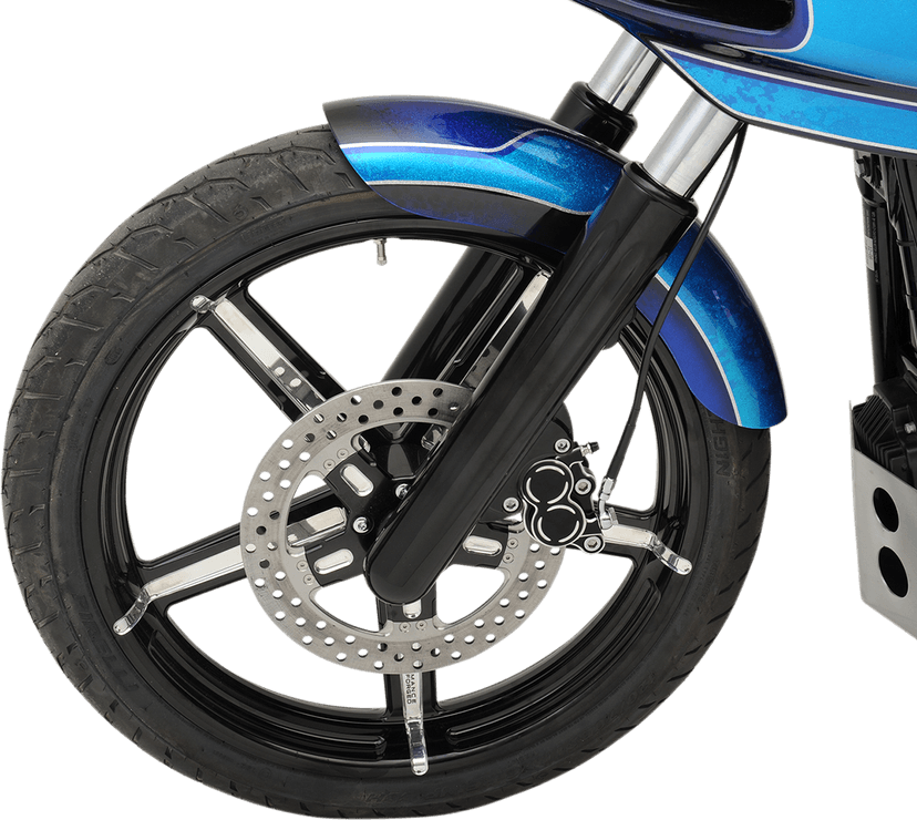 DRAG SPECIALTIES 1410-0098 Fender-To-Fork Adapters - Black — image 2 of 2
