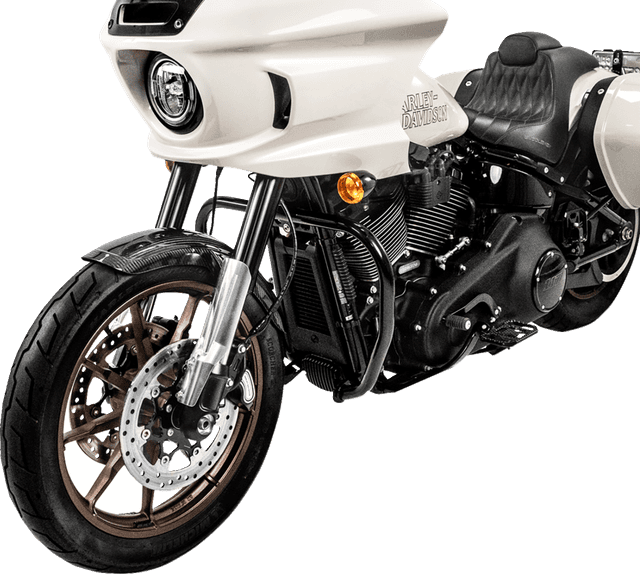 SADDLEMEN 1410-0171 Front Fender Adapter - Raw - FXLRS/T — image 5 of 5