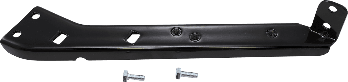DRAG SPECIALTIES 1413-0019 Left Saddlebag Rail Support Bracket - Black