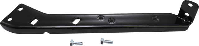 DRAG SPECIALTIES 1413-0019 Left Saddlebag Rail Support Bracket - Black