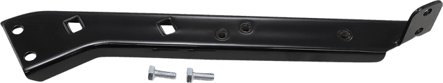 DRAG SPECIALTIES 1413-0020 Right Saddlebag Rail Support Bracket - Black