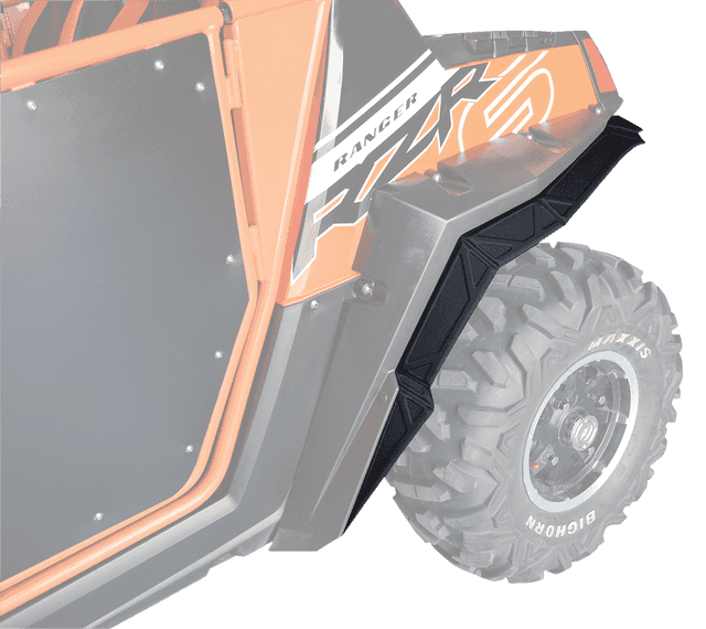 POWERMADD 1420-0084 Fender Flare Extension Kit - Rear - Polaris - RZR '09-'14 — image 2 of 2
