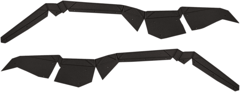 POWERMADD 1420-0084 Fender Flare Extension Kit - Rear - Polaris - RZR '09-'14 — image 1 of 2