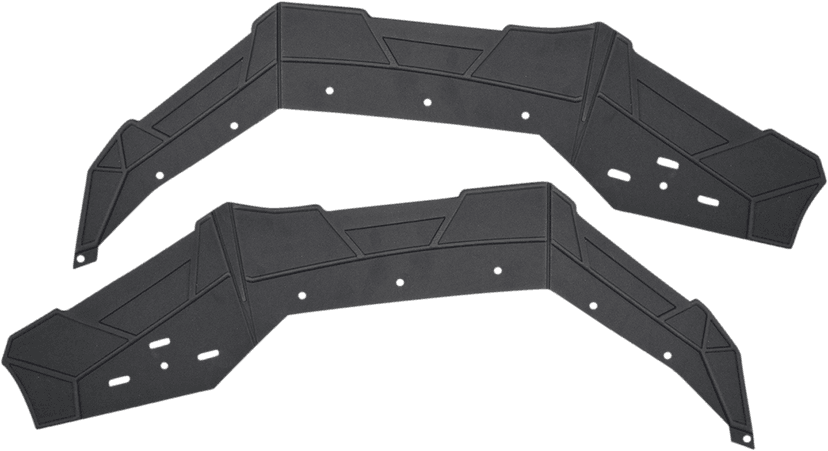 POWERMADD 1420-0086 Fender Flare Extension Kit - Front - Polaris - RZR '14-'25 — image 1 of 3