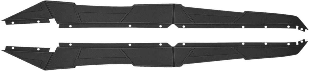 POWERMADD 1420-0087 Fender Flare Extension Kit - Rear - Polaris - RZR '14-'22