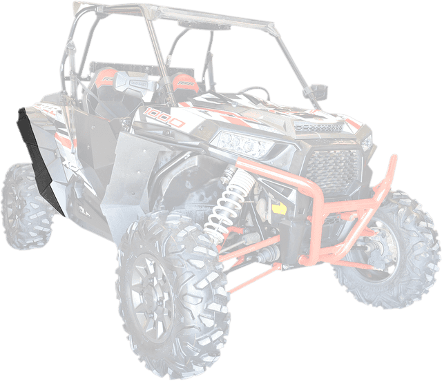 POWERMADD 1420-0087 Fender Flare Extension Kit - Rear - Polaris - RZR '14-'22 — image 3 of 3