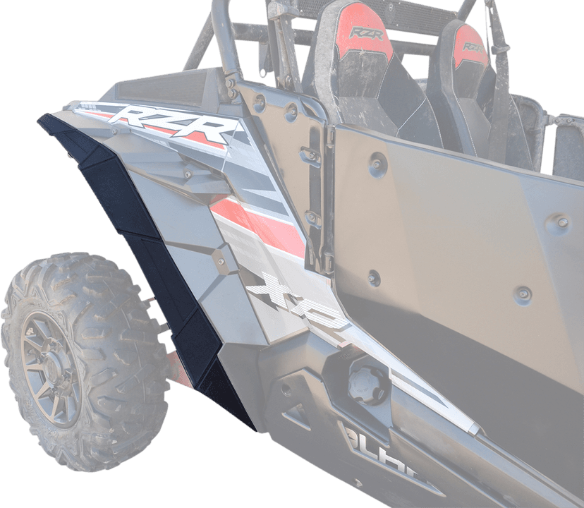 POWERMADD 1420-0087 Fender Flare Extension Kit - Rear - Polaris - RZR '14-'22 — image 2 of 3