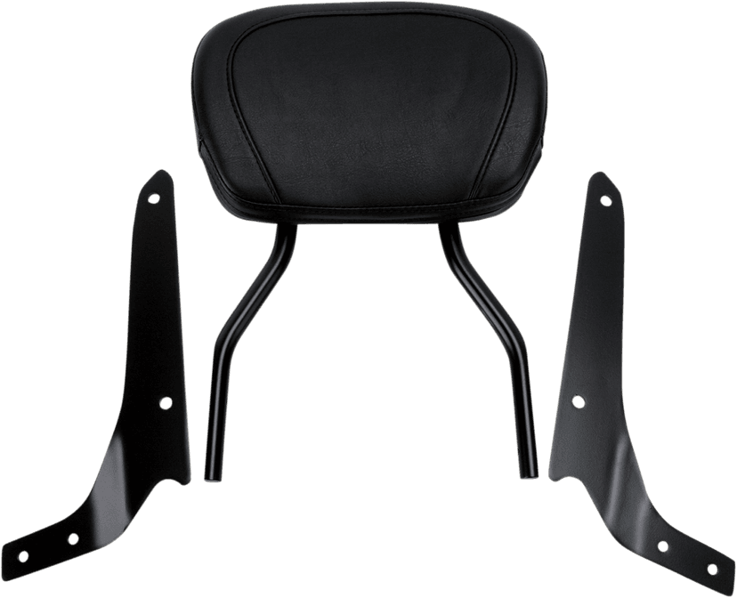 COBRA 1501-0349 Sissy Bar - Short - Black - Shadow Phantom — image 1 of 2