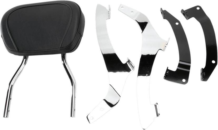 COBRA 1501-0350 Sissy Bar - Short - Chrome - VT1300CS — image 1 of 2