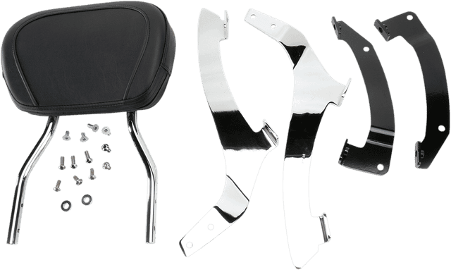 COBRA 1501-0350 Sissy Bar - Short - Chrome - VT1300CS — image 2 of 2