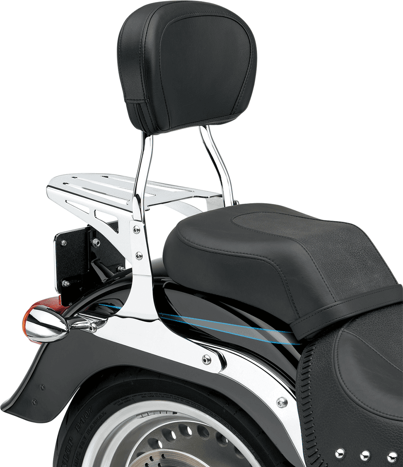 COBRA 1501-0365 Round Sissy Bar - Standard - FLSTF/FXST — image 3 of 3