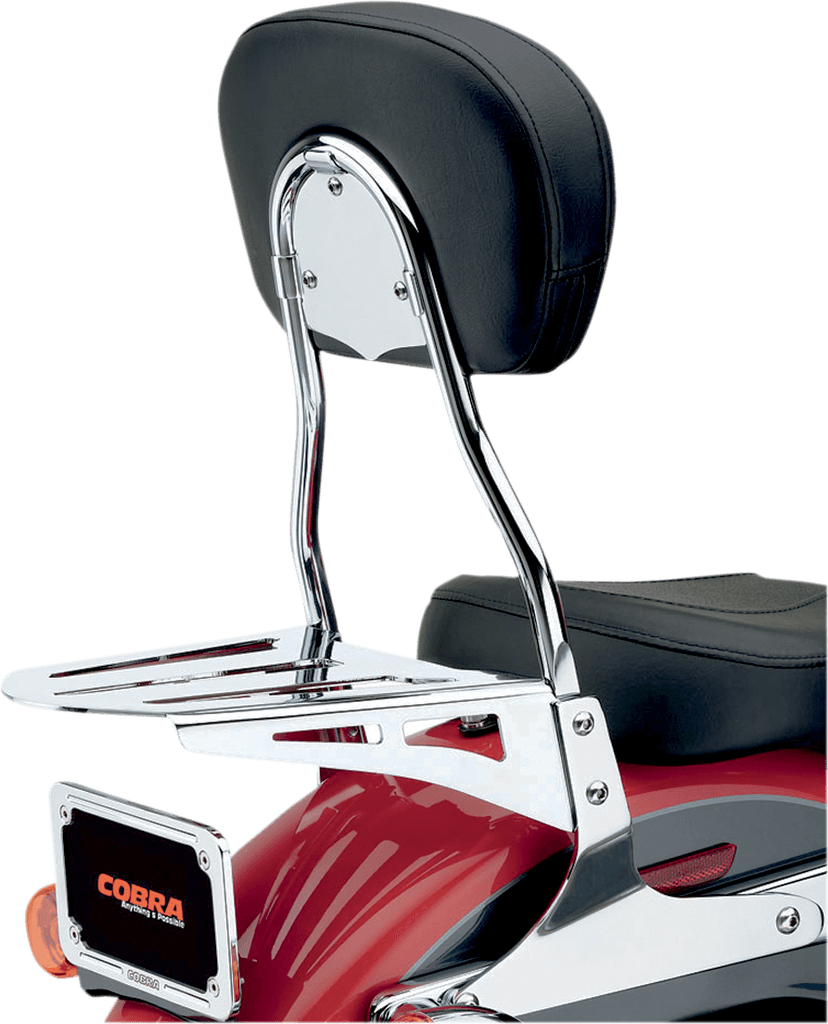 COBRA 1501-0375 Round Sissy Bar - Standard - XL — image 3 of 3