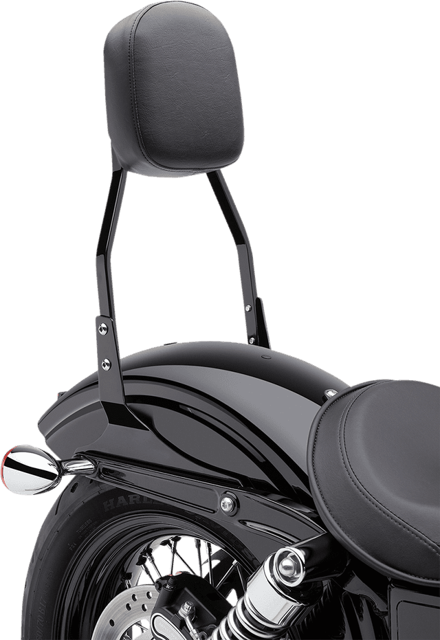 COBRA 1501-0459 Standard Sissy Bar - Black - Sportster — image 1 of 3