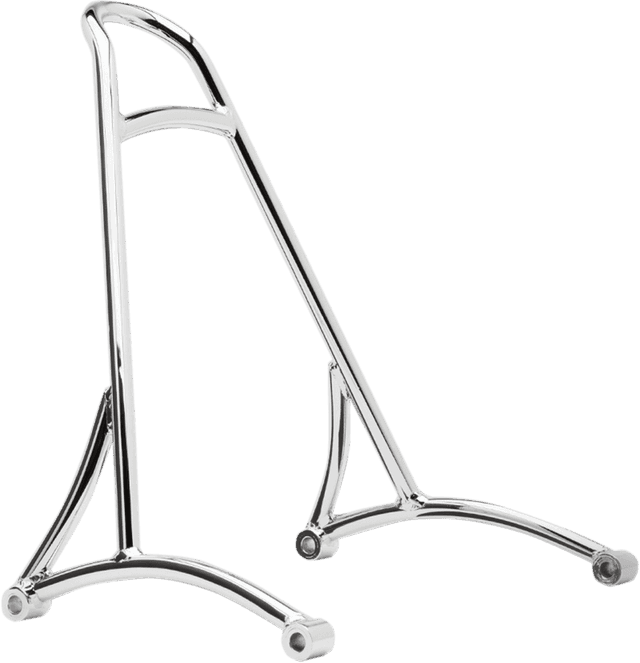 BURLY BRAND 1501-0513 13" Sissy Bar - Short - Chrome - HD Sportster