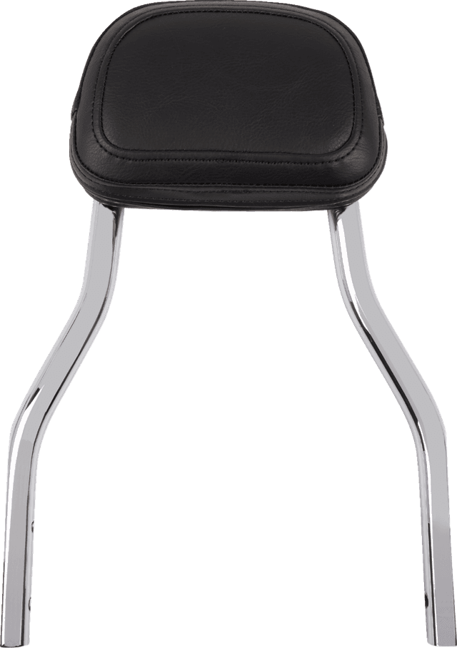 COBRA 1501-0555 Backrest Kit - 14" - Chrome - Softail — image 1 of 5