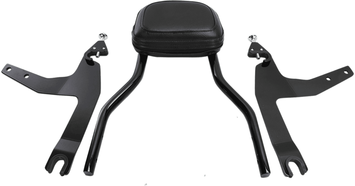 COBRA 1501-0558 Backrest Kit - 14" - Black - Softail