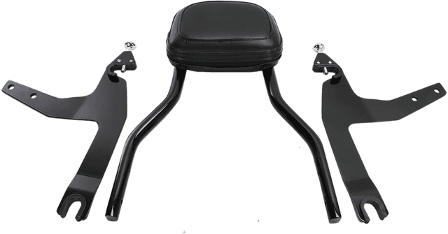 COBRA 1501-0558 Backrest Kit - 14" - Black - Softail — image 1 of 3
