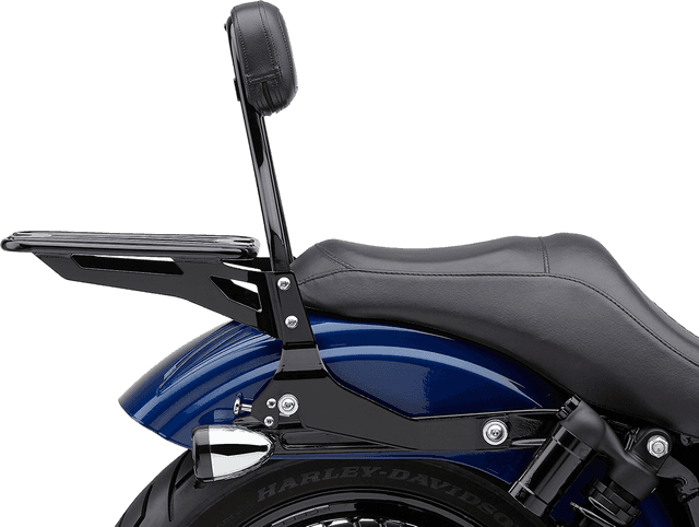 COBRA 1501-0560 Backrest Kit - 14" - Black - Dyna — image 5 of 5