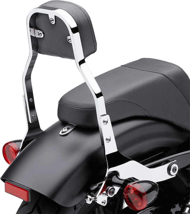 COBRA 1501-0569 Backrest Kit - 11" - Chrome - Softail — image 4 of 4