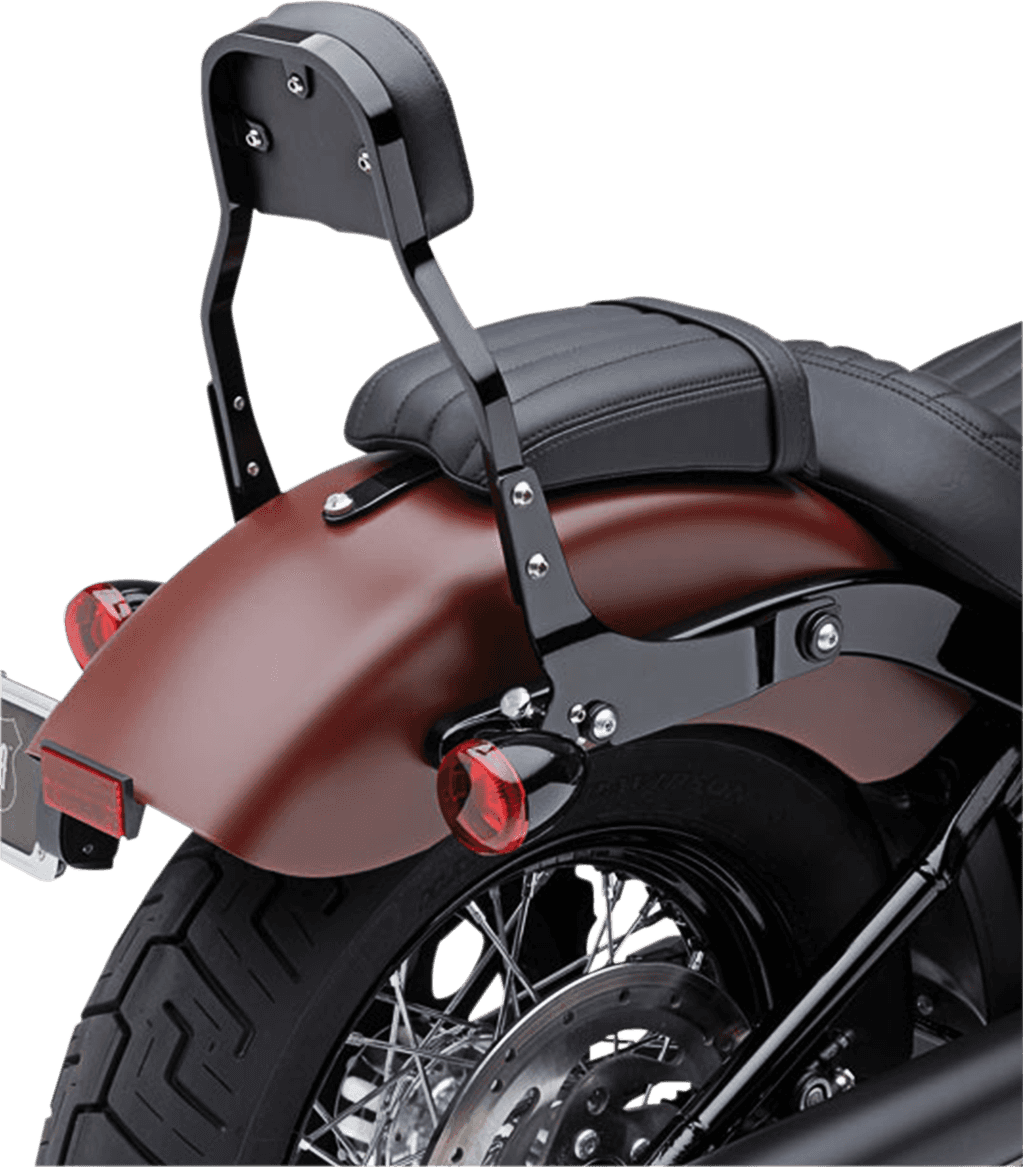 COBRA 1501-0574 Backrest Kit - 11" - Black - Dyna