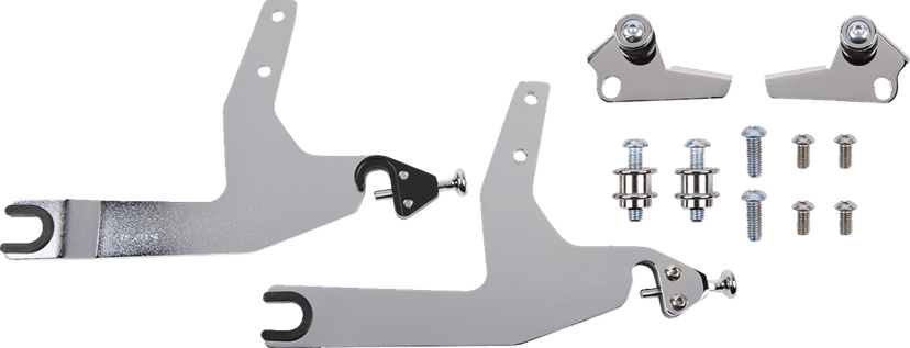 COBRA 1501-0593 Backrest Kit - 14" - Black - Softail — image 2 of 3