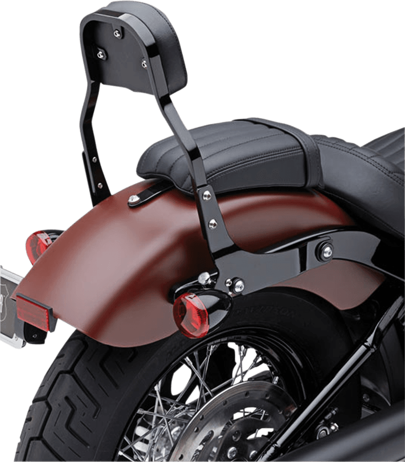 COBRA 1501-0595 Backrest Kit - 11" - Black - Softail — image 1 of 3