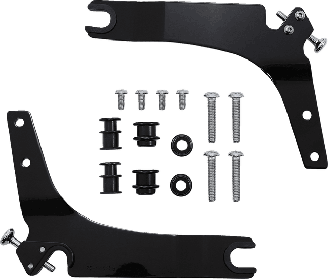 COBRA 1501-0595 Backrest Kit - 11" - Black - Softail — image 3 of 3