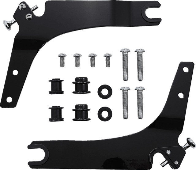 COBRA 1501-0597 Backrest Kit - 14" - Black - Softail — image 3 of 3