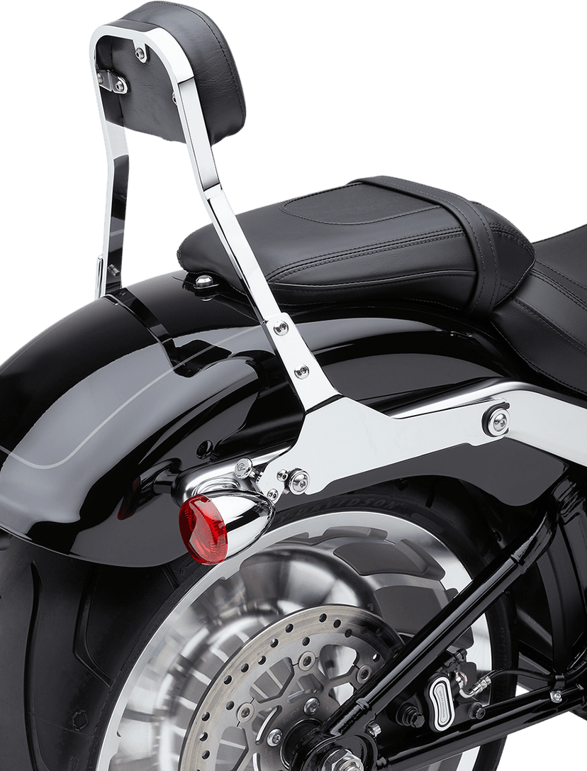 COBRA 1501-0599 Backrest Kit - 11" - Chrome - Softail