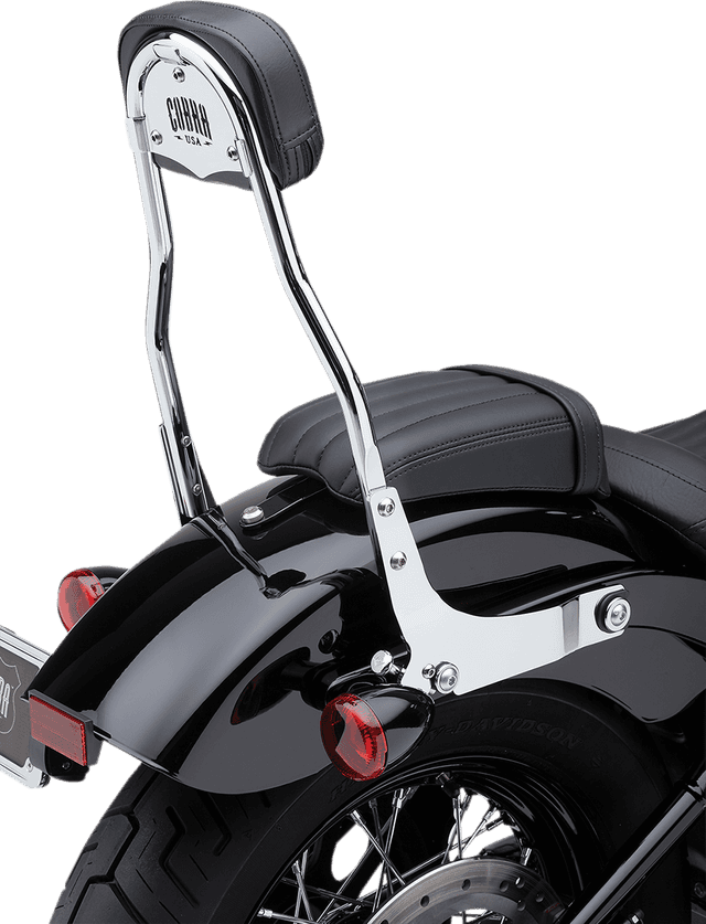 COBRA 1501-0601 Backrest Kit - 14" - Chrome - FLHC/S — image 4 of 4
