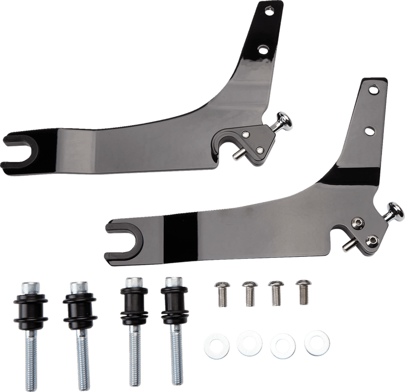 COBRA 1501-0604 Backrest Kit - 11" - Black - FLHC/S — image 2 of 3