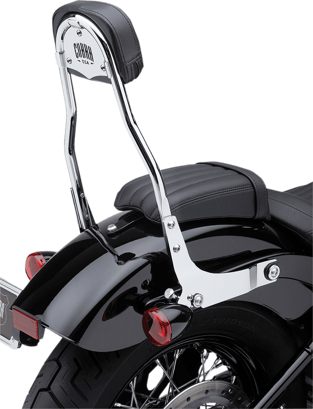 COBRA 1501-0611 Backrest Kit - 14" - Chrome - FXLR — image 3 of 3