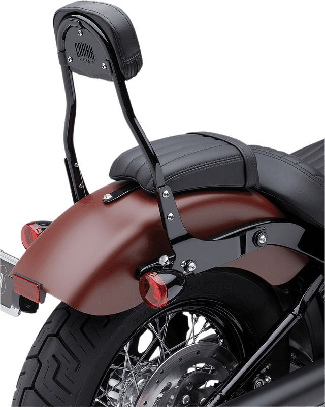 COBRA 1501-0612 Backrest Kit - 14" - Black - FXLR — image 3 of 3