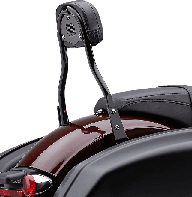 COBRA 1501-0618 Backrest Kit - 14" - Black - FLSB