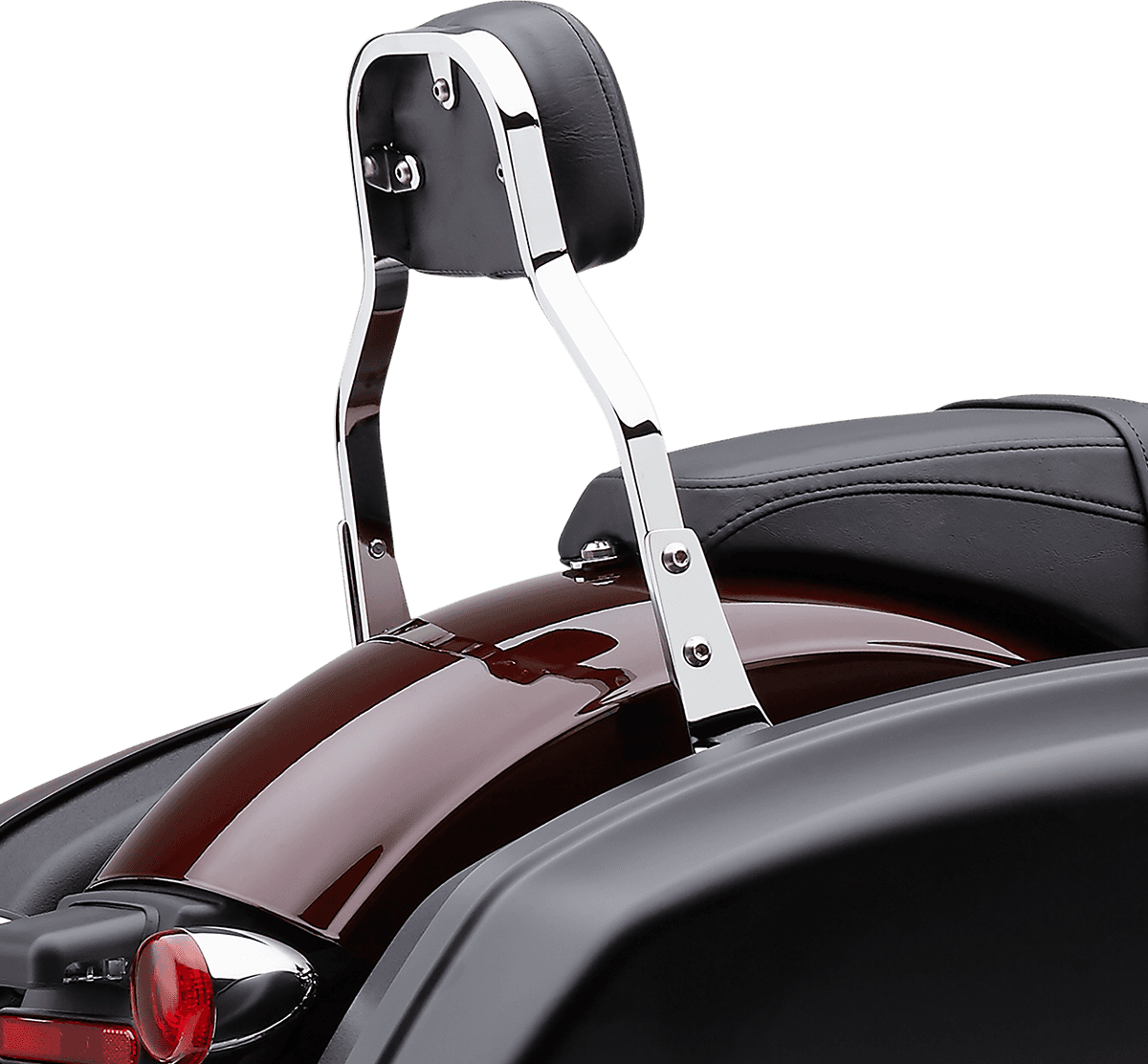 COBRA 1501-0619 Backrest Kit - 11" - Chrome - FLSB