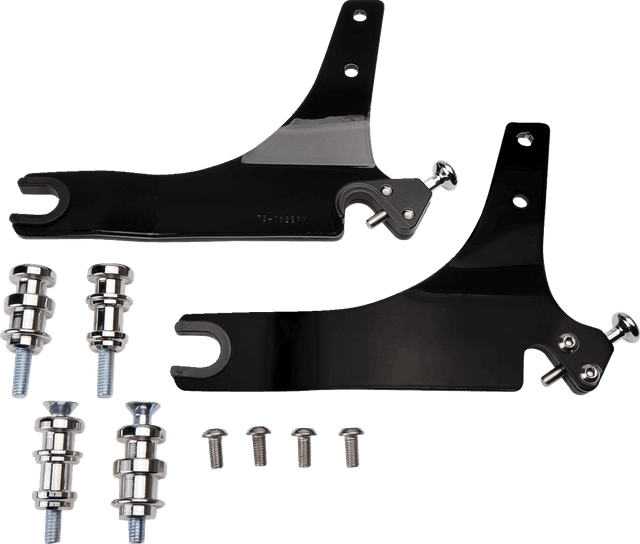 COBRA 1501-0620 Backrest Kit - 11" - Black - FLSB — image 3 of 3