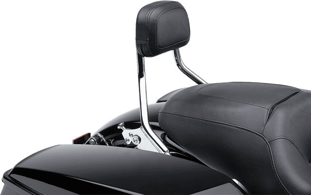COBRA 1501-0633 Detachable Backrest - Chrome - Short - FLH/FLT — image 3 of 4