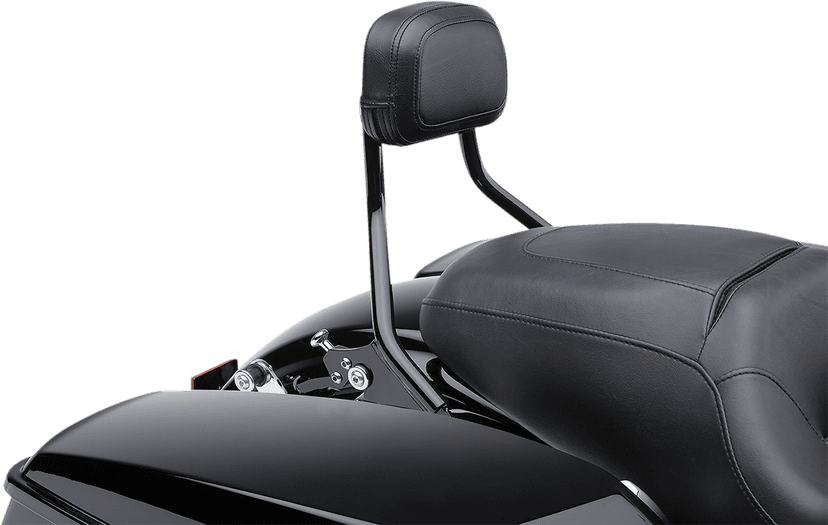 COBRA 1501-0688 Detachable Backrest - Black - Short - FLH/FLT — image 2 of 2