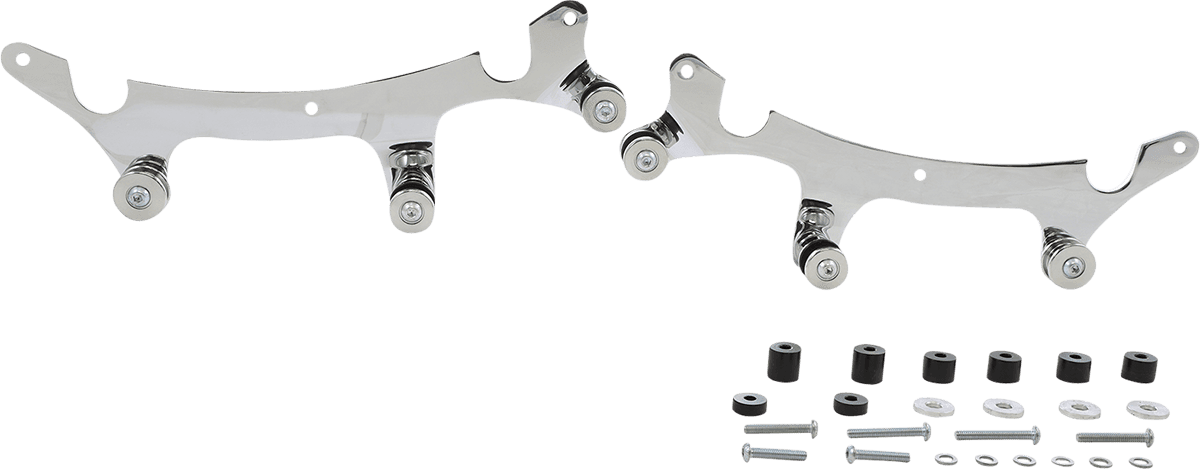 COBRA 1501-0725 Backrest Mount - Chrome - Chieftain