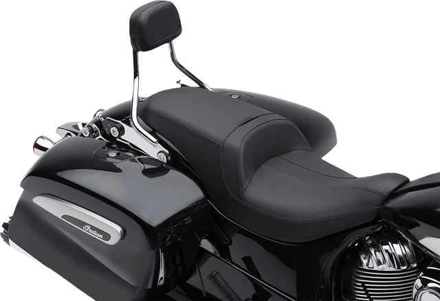 COBRA 1501-0727 Detachable Backrest - Chrome - Short - Chieftain — image 2 of 2