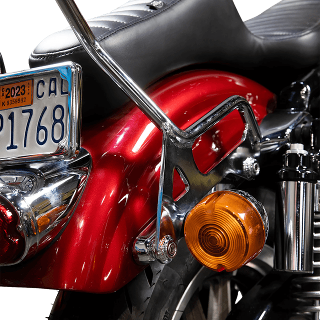 BILTWELL 1501-0740 EXFIL Sissy Bar - XL - Chrome — image 9 of 9