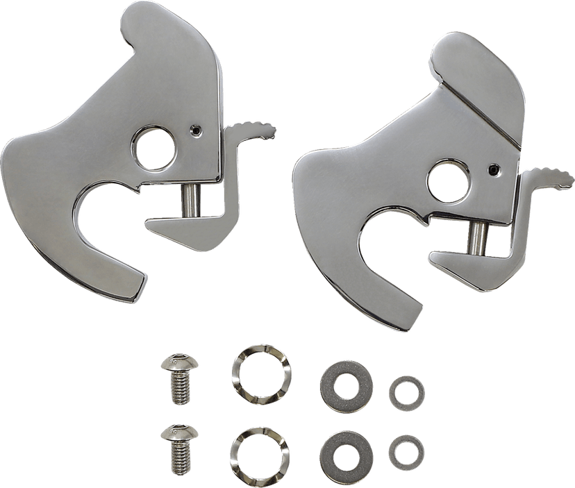 DRAG SPECIALTIES 1501-0743 Detachable Latch Kit - Chrome